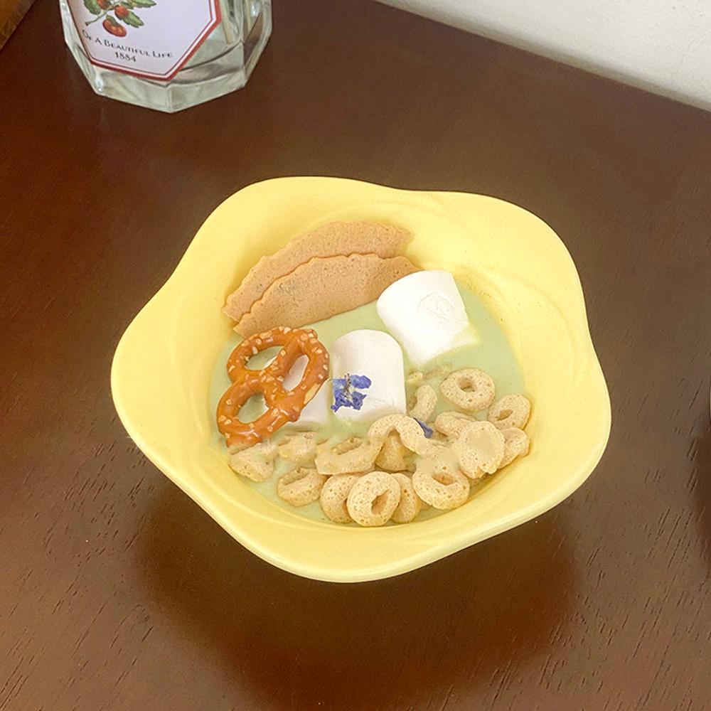 [모모피너츠] 크림 플라워 볼 귀여운 디저트볼 요거트볼 브런치