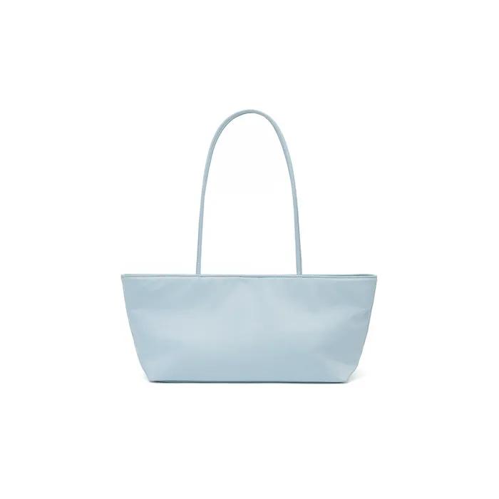 Nylon Baguette Shopper Bag Sky Blue