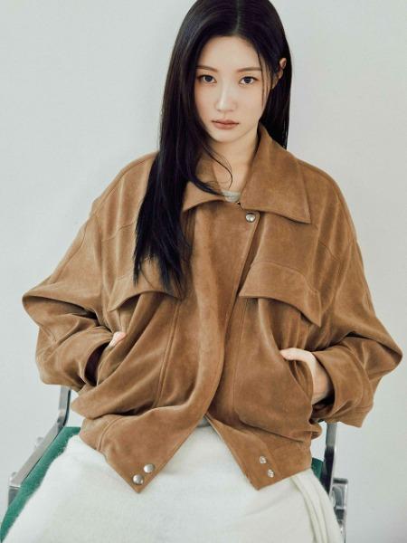 [온앤온] 스웨이드 봄버 점퍼 NEL5AM801_95