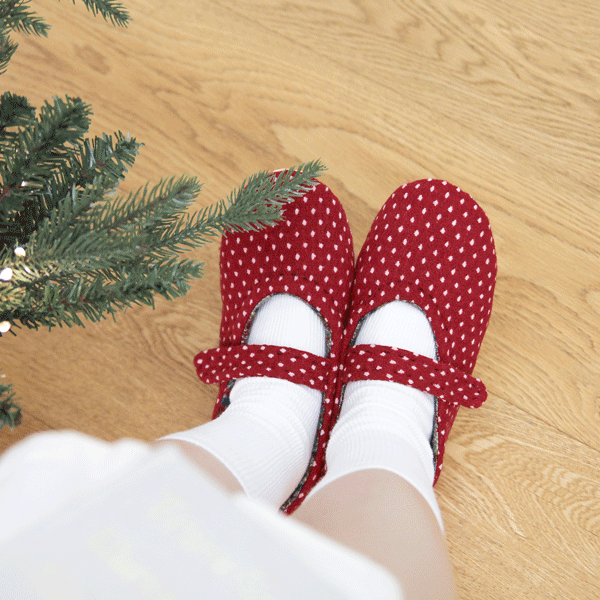 [바이핸즈] 퀼트패키지 소품 - 메리제인 룸슈즈