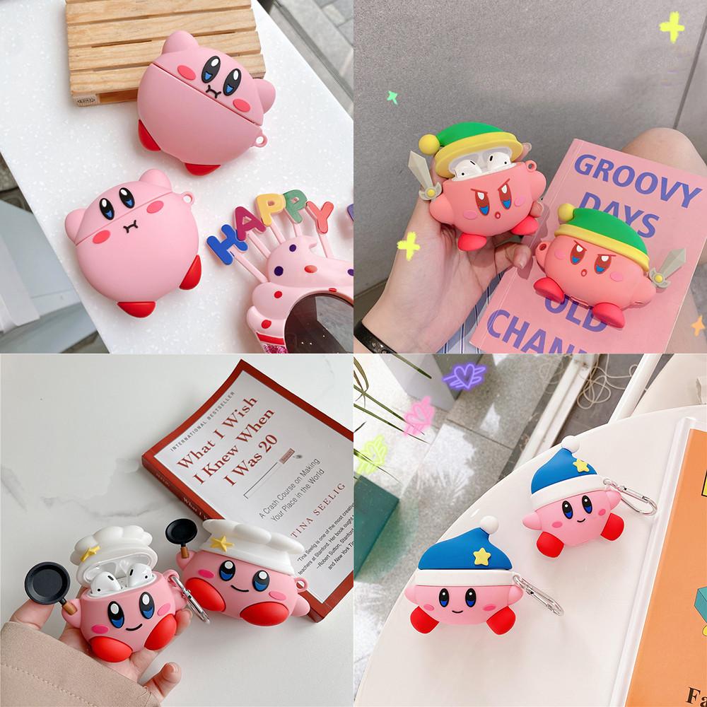 커비 에어팟 케이스 실리콘 1 2세대 프로