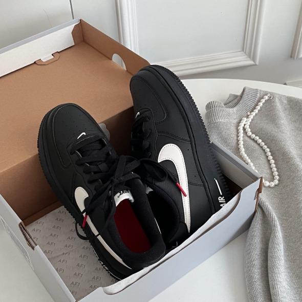 [해외]나이키 GS 에어포스1 블랙 팬텀 HV6359-001