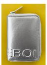 enamel zip card holder (애나멜카드홀더) - 실버