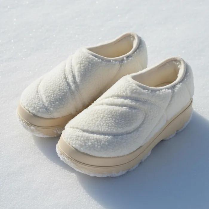 Fuzzy fleece clog (2color)