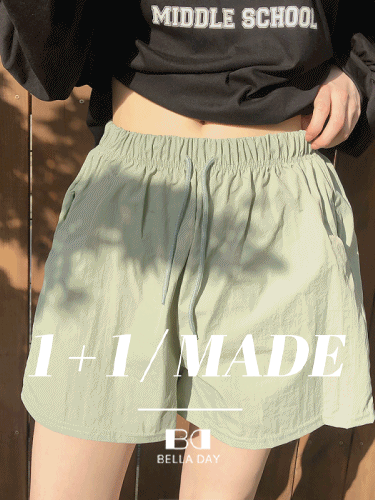 벨라데이 [MADE/1+1할인] 무려 8컬러, 아노락 데일리 3부 바스락 숏팬츠 반바지 pt - 8color