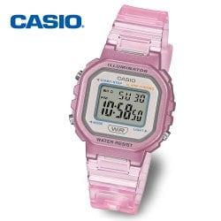 [정품] CASIO 카시오 투명 젤리 전자 학생 아동 어린이 손목시계 LA-20WHS-4A