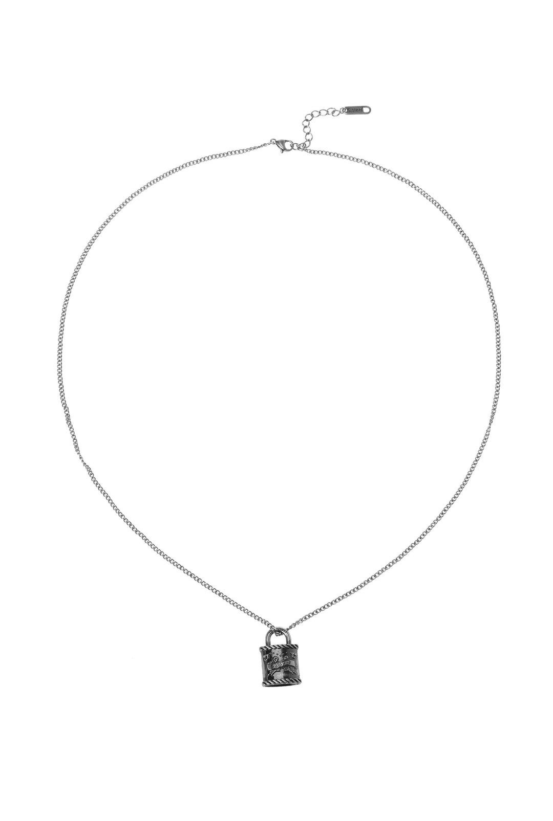 Love lock necklace