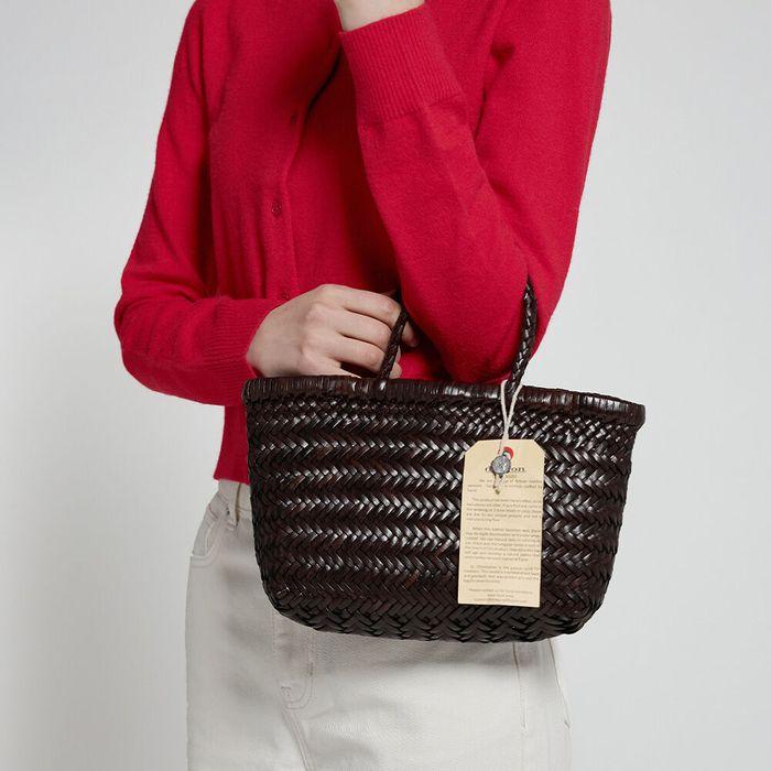 [15% 추가쿠폰] 미니 플랫 고라 8809 Dark Brown 드래곤백