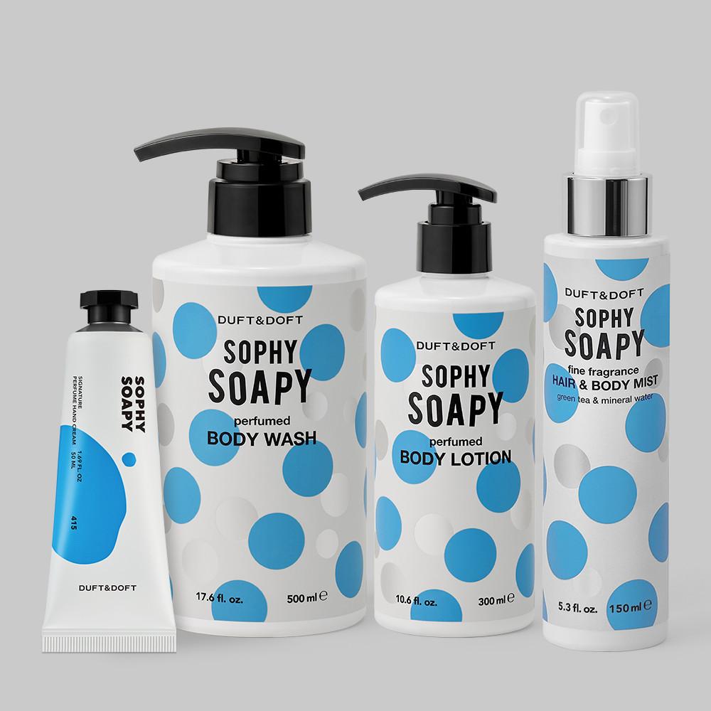 더프트앤도프트 바디 올인원 4종세트(워시500ml+로션300ml+미스트150ml+핸드크림50ml) 선물세트 선물추천