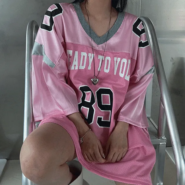 [3color] 럭비 오버핏 메쉬 져지 반팔 티셔츠