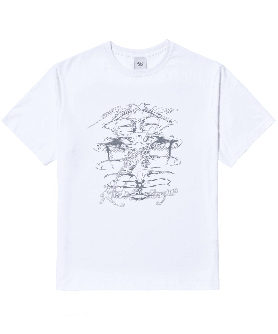 KALEIDOSCOPE T-SHIRT WHITE