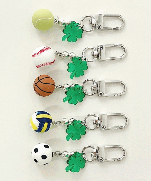 클로버 스포츠 키링 (5type)