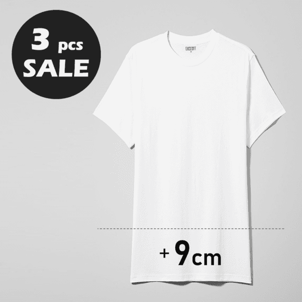 [80만장 달성] 남녀 +9cm 레이어드용 무지티 (4컬러)