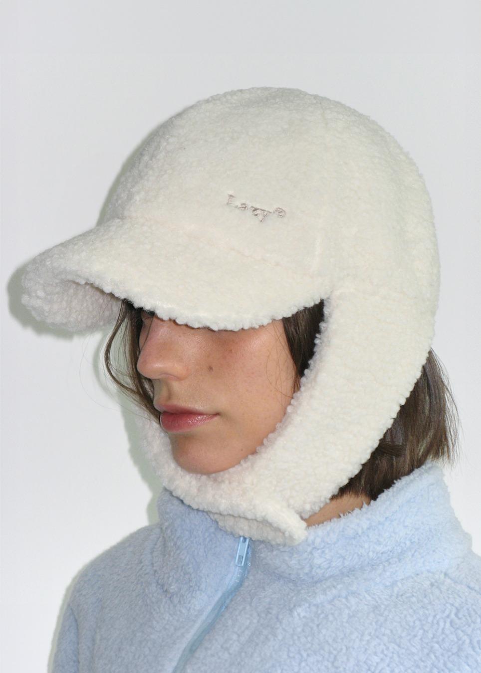 Snow bunny earflap trooper hat (3color)