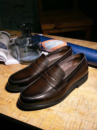 [리퍼브] Ruka Brown Penny Loafer #0002