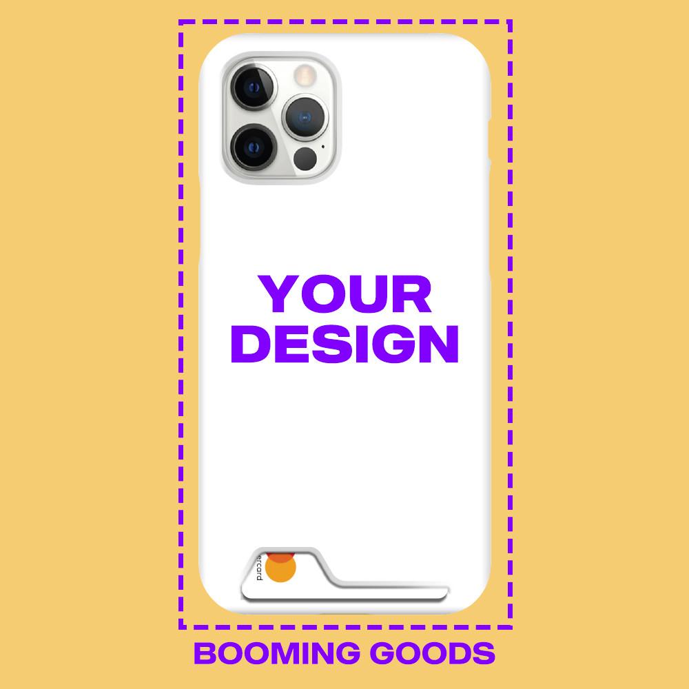 카드 포켓 폰케이스 주문 제작 무광 아이폰 14프로 1-9개구매시1개단가 붐잉굿즈