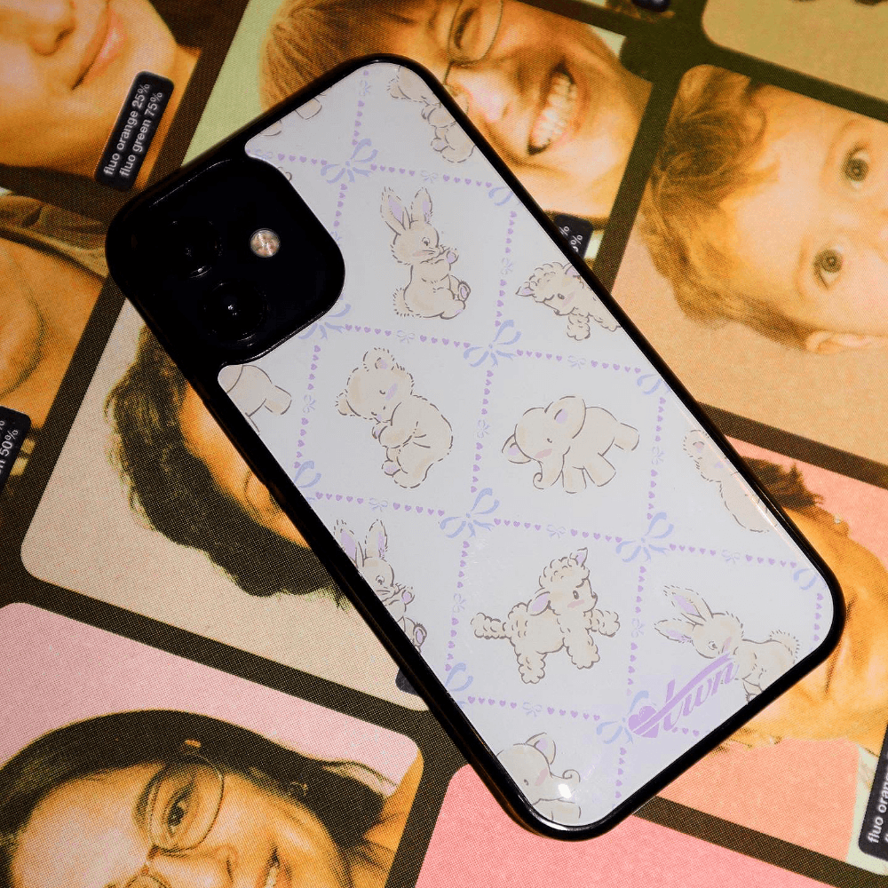 [하니 Pick] Baby animals phone case (에폭시 케이스)