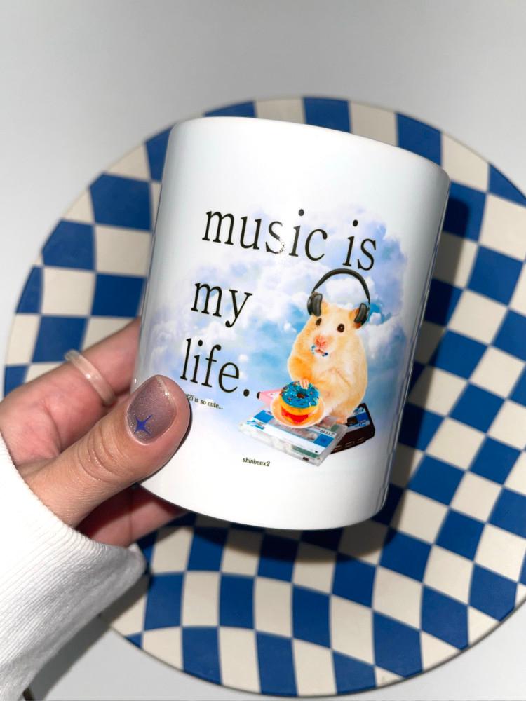 MML HAMZZI MUG (뮤마랖 햄찌 머그컵)