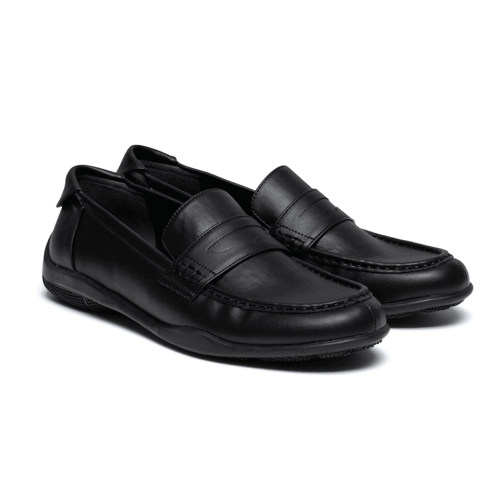 Penny Loafer Sneakers - Black