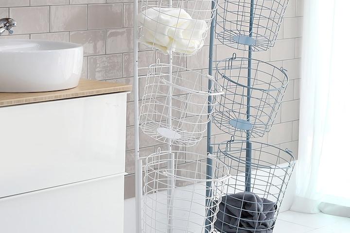 빨래보관함 3단 햄퍼