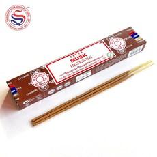사티야 나그참파 머스크 인센스스틱 15g 향피우기 INCENSE BNG