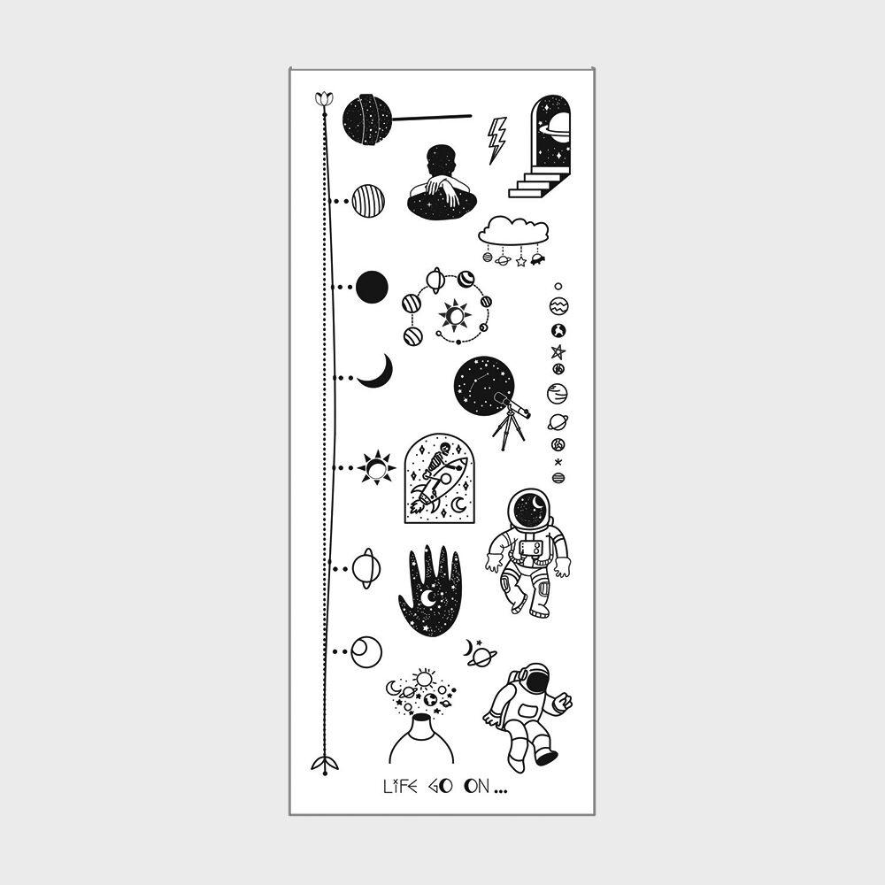 B7 - life go on  - 유니크한 디자인에 미니 타투스티커