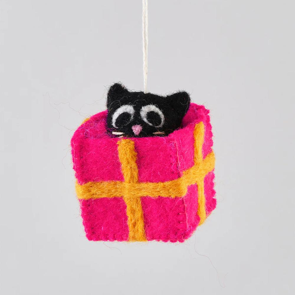 [WRAP] Roland, Cat in a Box 크리스마스 오너먼트