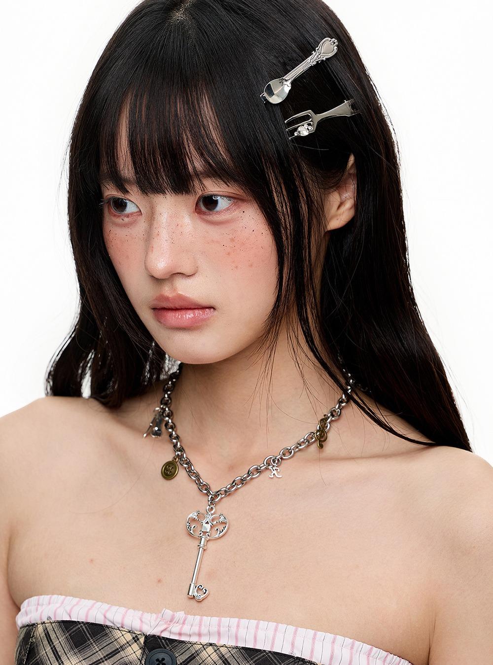 Secret Key Chain Necklace