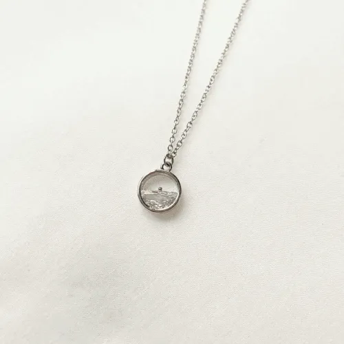 위안부 후원 기부 써지컬 바다 목걸이