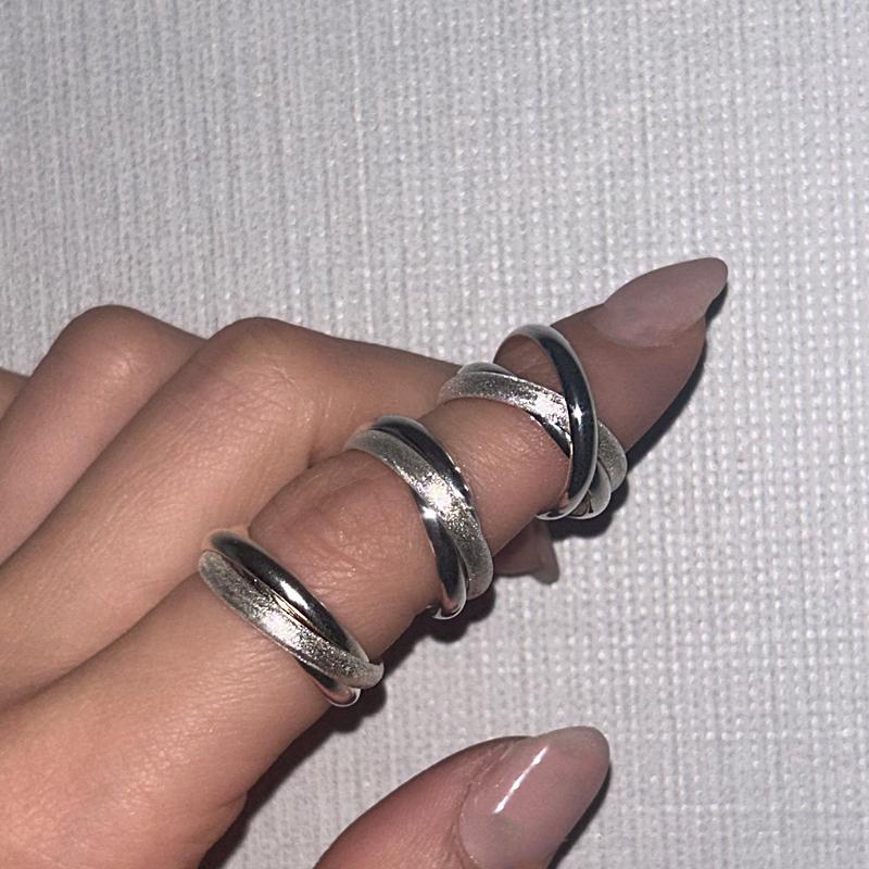 Triple sliding ring