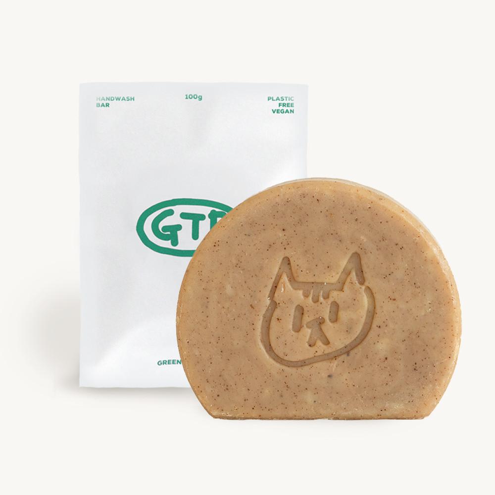 그린태비 클렌징솝 비건 세안비누 100g (어성초, 노니, 아르간 오일)