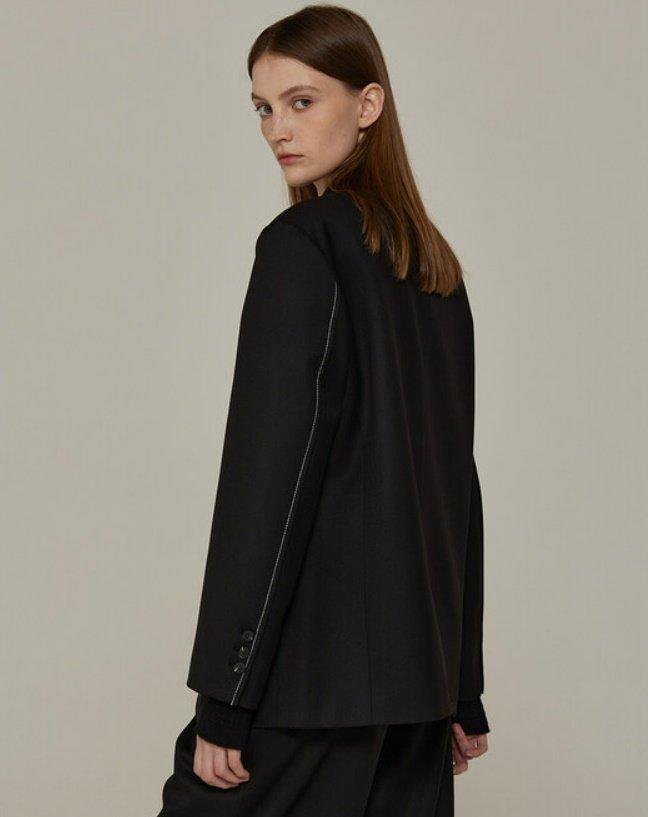 [클럽데이][아바몰리]MARTIN SINGLE JACKET _Black[AFF-JKI101-50