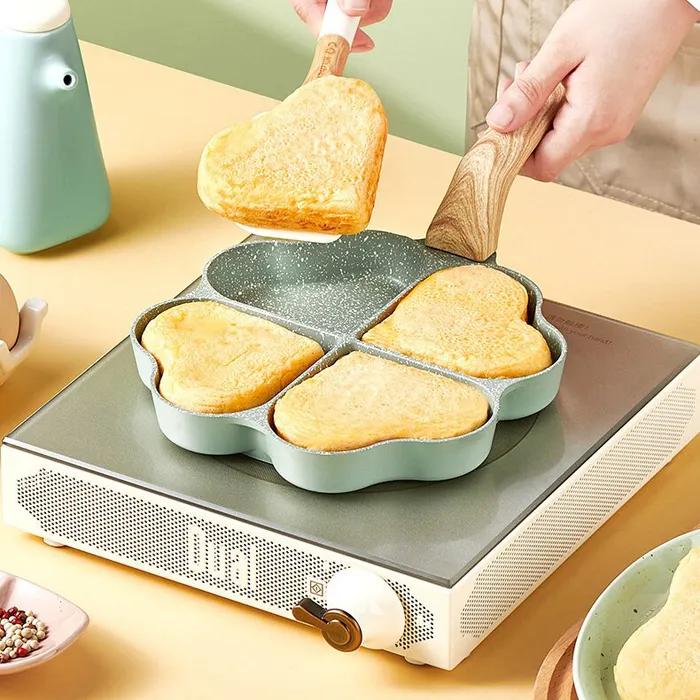 나리히라 인덕션 4구 하트에그팬