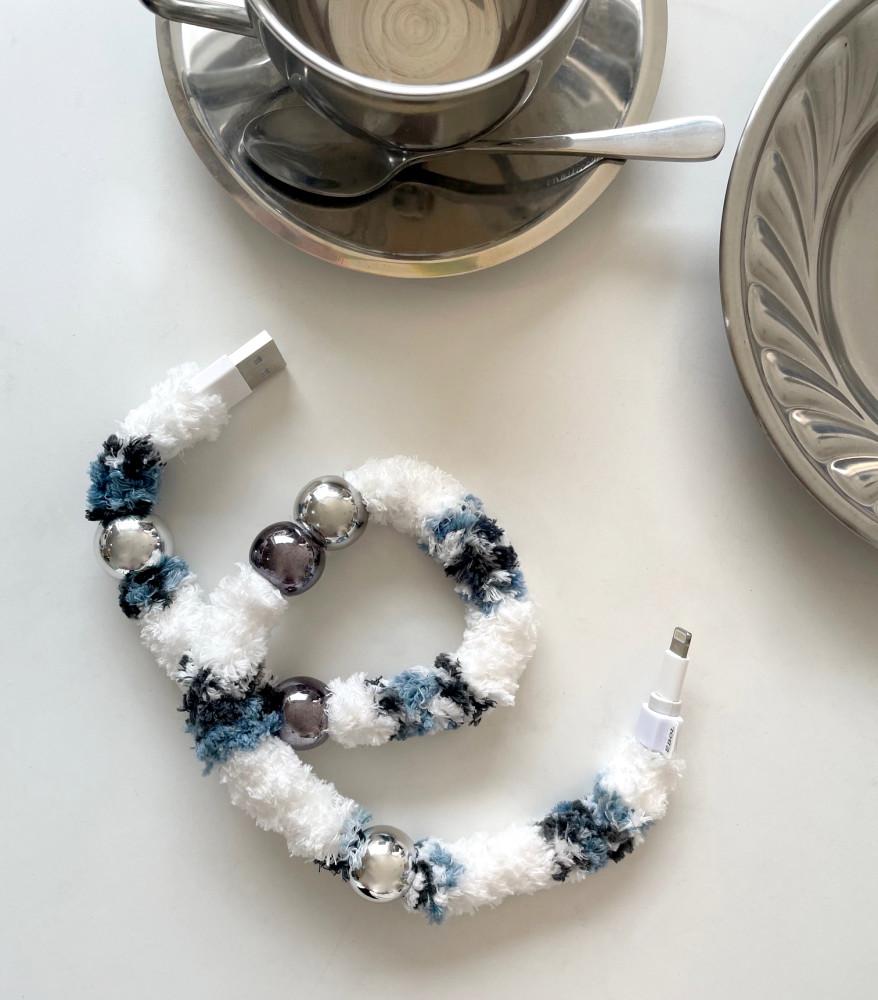 [ebol]오브제케이블 silver spot