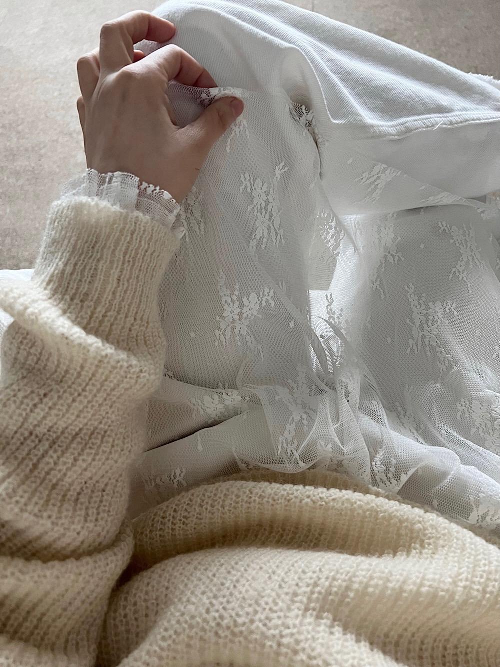 layered lace dress