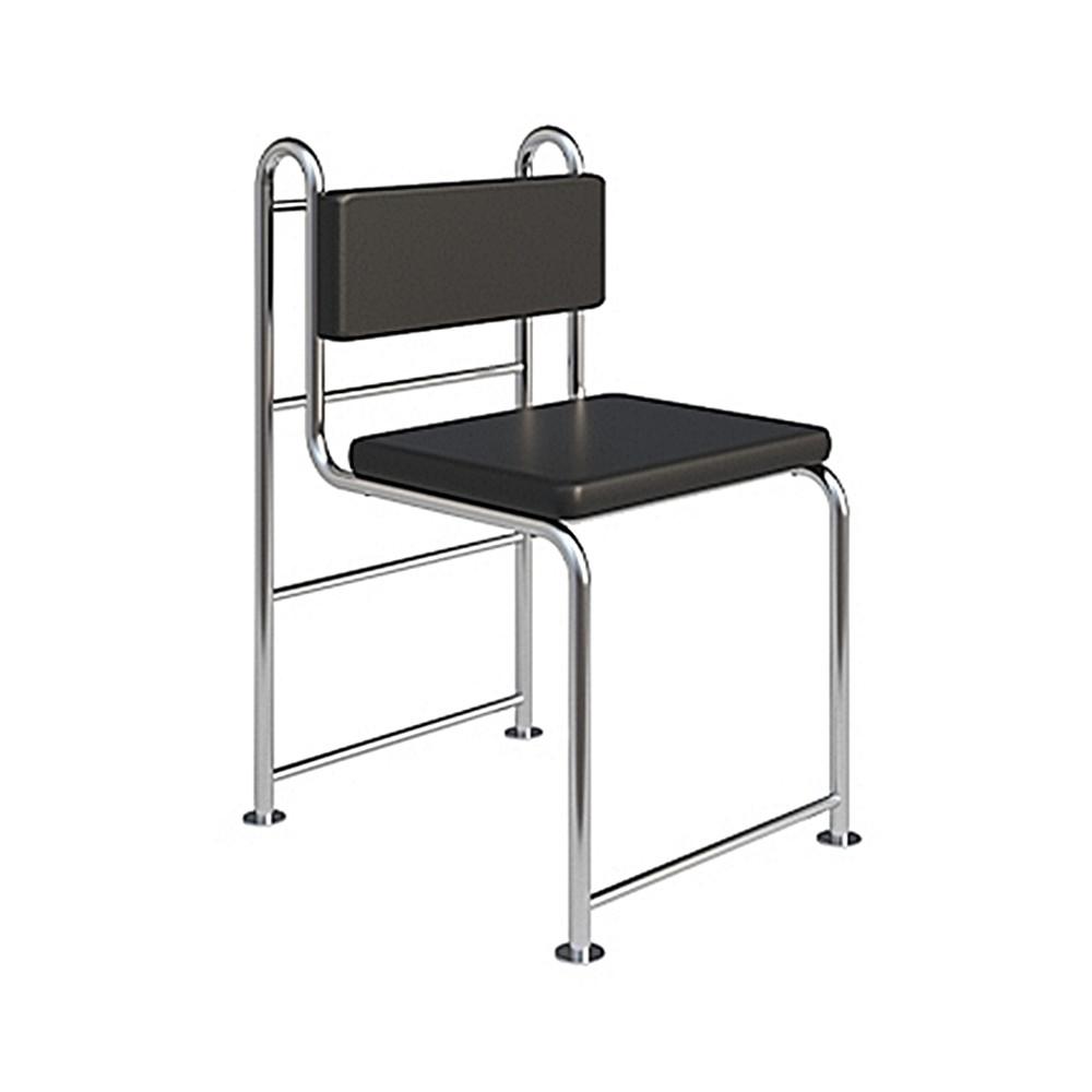 윌비 미드센츄리 모던 아티스트 스테인리스 체어 2color