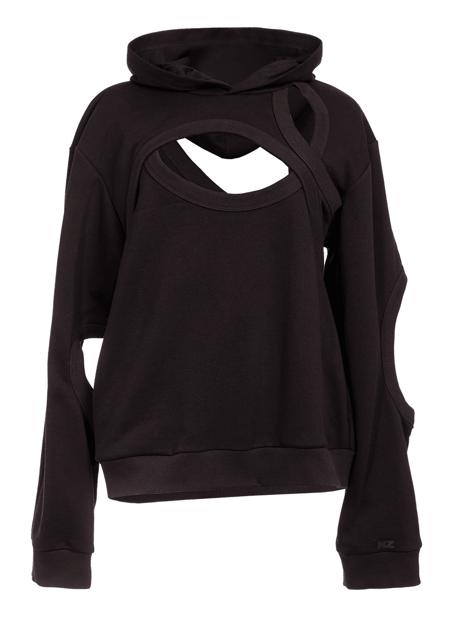 Cut Out Hoodie