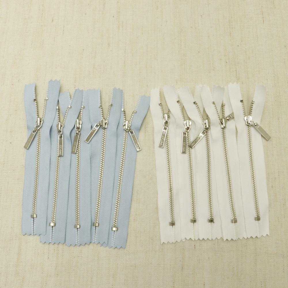 1셋-10개 아노락 CC 지퍼 쇠지퍼 금속지퍼 3호