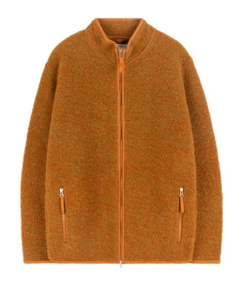 [UNIVERSAL WORKS] SIX WOOL FLEECE CLIMBIG JACKET (ORANGE)