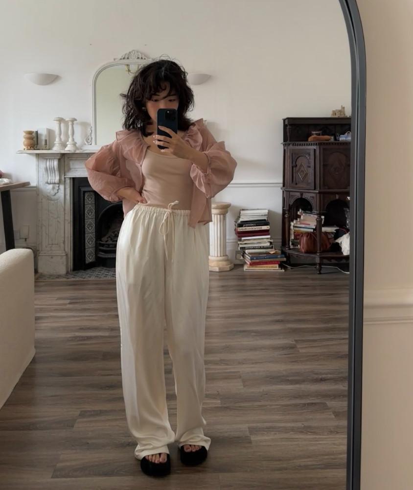 펄 릴렉스 팬츠 / Pearl Relaxed Pants