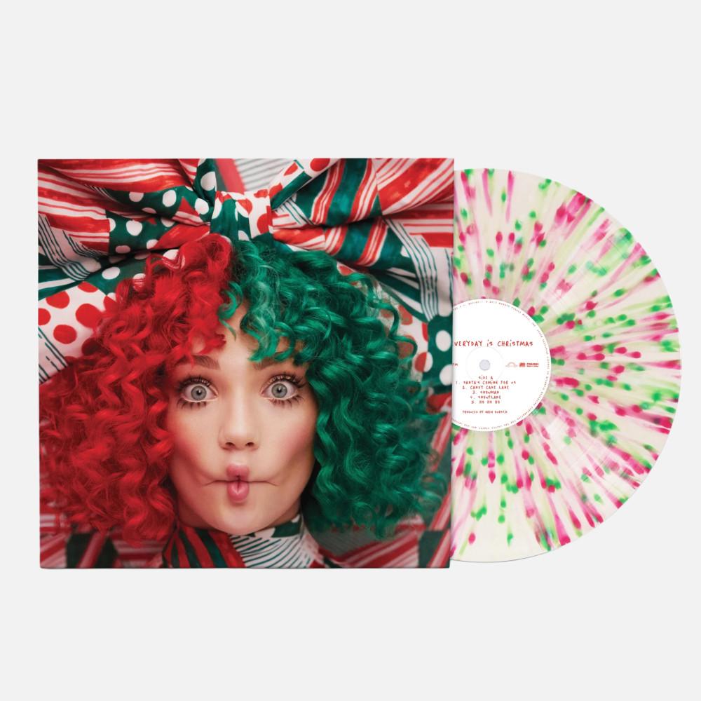 [국내배송] 시아 크리스마스 LP 정규8집 Everyday Is Christmas (한정반/스플래터반)