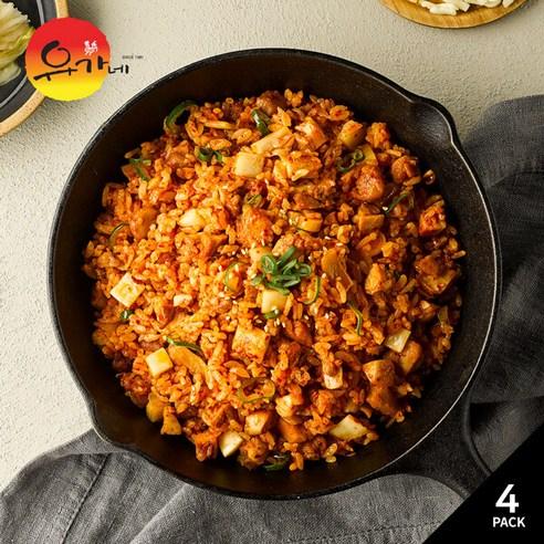 유가네 닭갈비 볶음밥 210g, 210g, 4개