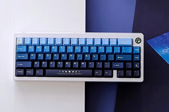 GMK 문라이즈 st. 키캡 PBT 체리 5면 염료승화 Moonrise (134키)