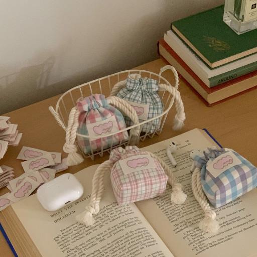 🍭뉴 솜사탕 에어팟 파우치 (4color)