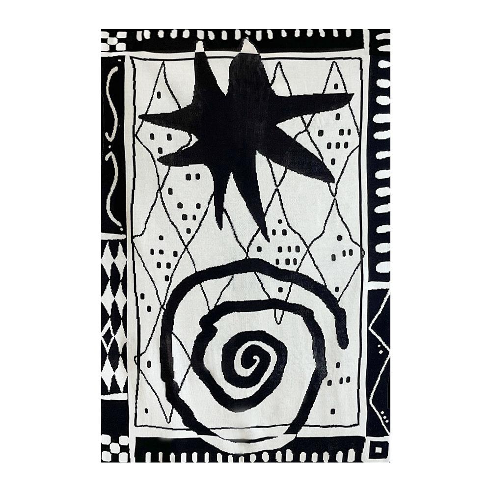 Totem Knit Blanket