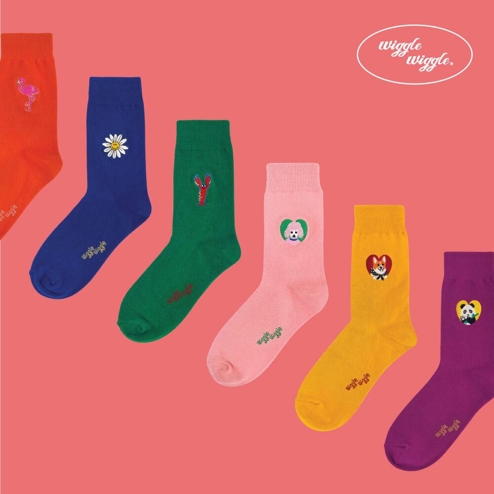 자수 양말 (6종 중 택3)