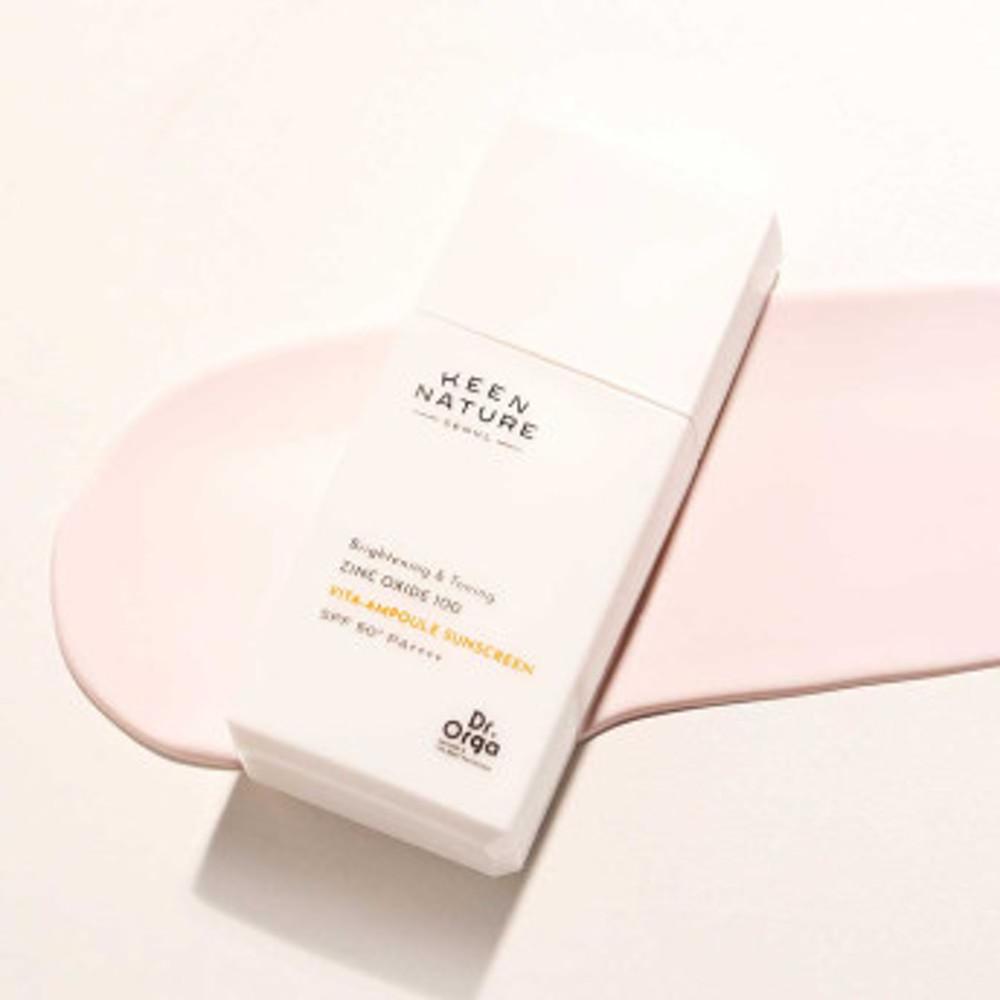 닥터올가 징크옥사이드 100 비타앰플 프라이머 선스크린 SPF 50+ PA++++ 35ml (사계절선크림)