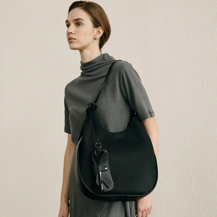 Palet Bag _ black 나일론 숄더백 2way