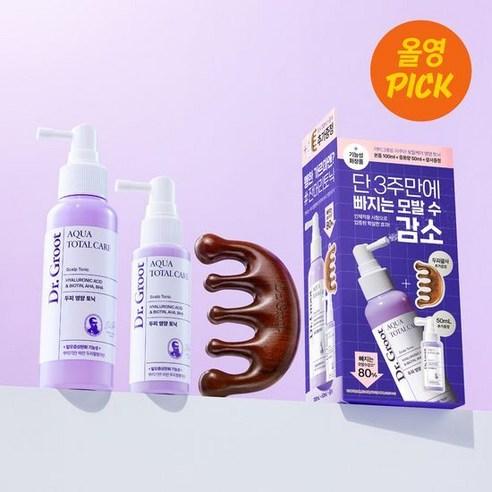 닥터그루트 아쿠아 두피 영양 토닉 100ml+50ml+괄사 - 샴푸 | 쿠팡