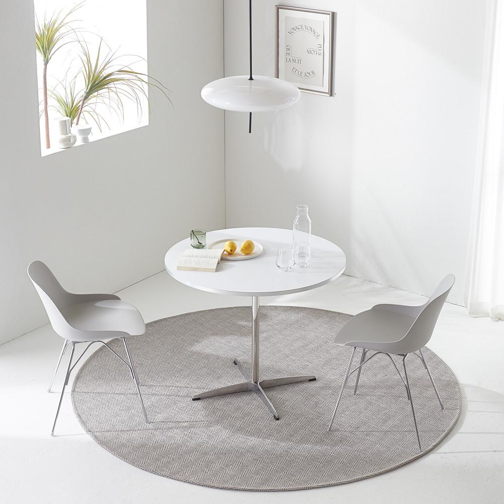 바이더하임 HPL 원형 둥근사각 테이블 식탁